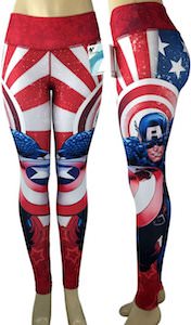 Captain America Yoga Pants / Leggings