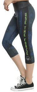 Star Wars Use The Force Workout Capri Leggings