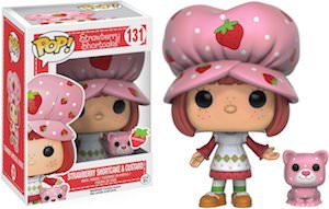 Strawberry Shortcake & Custard Pop! Figurine
