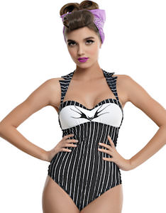 The Nightmare Before Christmas Jack Skellington women's swimsuit