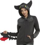 How To Train Your Dragon Women's Toothless Dragon Hoodie