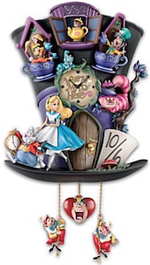 Alice In Wonderland Cuckoo Clock