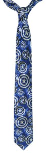 Captain America Sheilds Design Tie