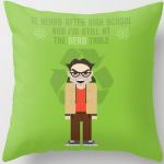 The Big Bang Theory Leonard throw pillow