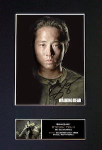 Glenn Rhee Signed Photo Print