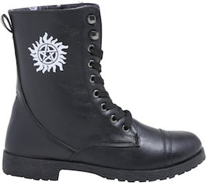 Supernatural Anti Possession Combat Boots