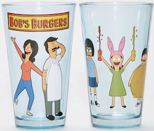 Bob's Burgers Pint Glasses