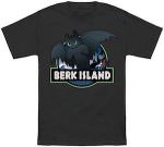 How To Train Your Dragon Berk Island And Toothless T-Shirt