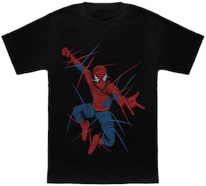 Lined Spider-Man T-Shirt