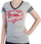 Supergirl Logo V-Neck T-Shirt