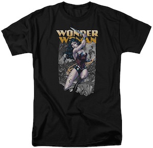 Wonder Woman Battle T-Shirt