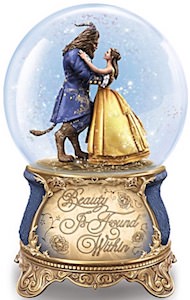 Musical Beauty And The Beast Snow Globe