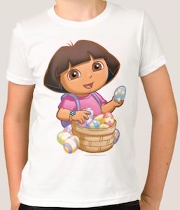 Dora Easter Egg Collecting T-Shirt