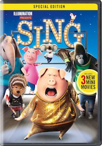 Sing Special Edition DVD Or Blu-Ray