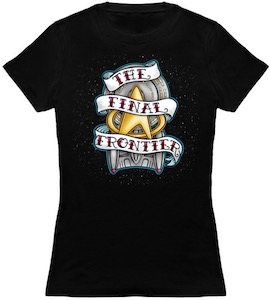 Star Trek The Final Frontier Banner T-Shirt