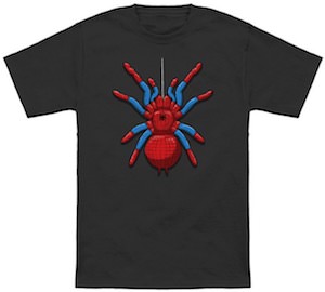 Spider-Man T-Shirt With A Giant Spider On It