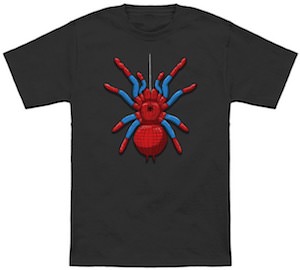 Spider-Man T-Shirt With A Giant Spider On It