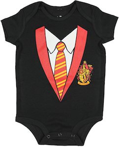 Hogwarts School Uniform Baby Bodysuit