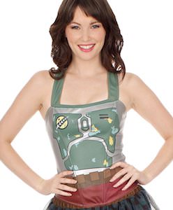 Star Wars Boba Fett Corset Top