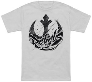 Star Wars Tattoo Style Rebels Logo T-Shirt