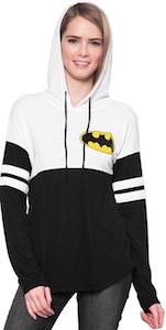 Black And White Women’s Batman Hoodie