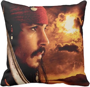 Jack Sparrow Pillow