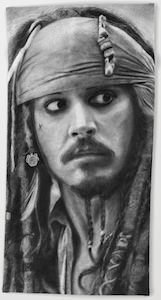 Jack Sparrow Beach Towel