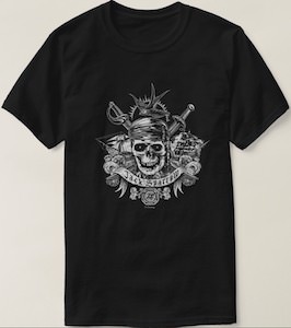 Jack Sparrow Skull T-Shirt