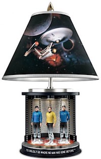 Star Trek Transporter Lamp