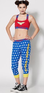 Wonder Woman Sports Bra And Jogger Pants