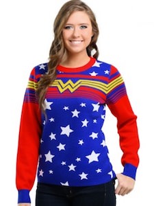 DC Comics Wonder Woman Logo Sweater