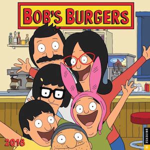 Bob's Burgers Wall Calendar 2018