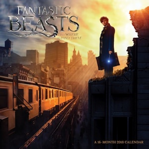 2018 Fantastic Beasts and Where to Find Them Wall Calendar