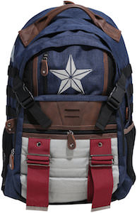 Canvas Captain America Backpack