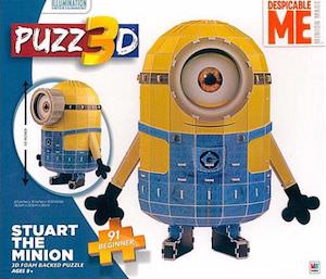 Despicable Me Minion Stuart 3D Puzzle