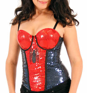 Women's Spider-Man Corset Top