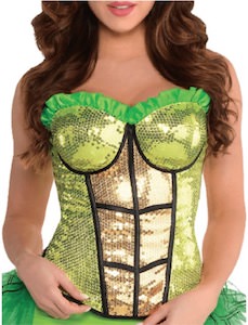 TMNT Sequin Corset Top