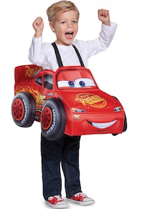 3D Lightning McQueen Costume For Toddlers