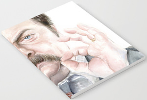 Parks And Recreation Ron Swanson Notebook