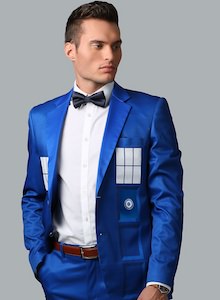 Formal Tardis Suit Jacket