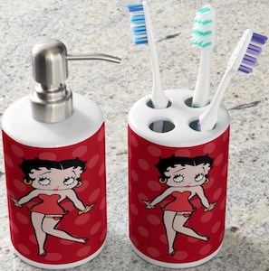 Betty Boop Bathroom Set