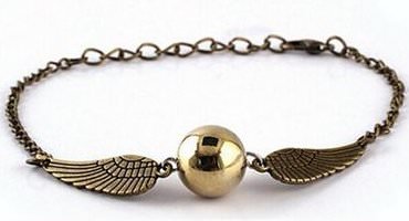 Quidditch Golden Snitch Bracelet