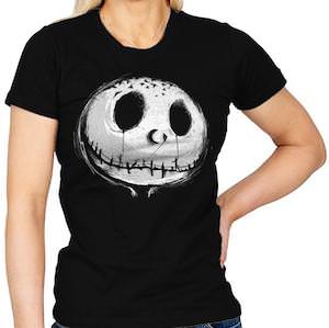 The Face Of Jack Skellington T-Shirt