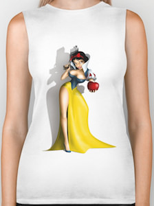 Snow White Offering An Poisoned Apple Tank Top