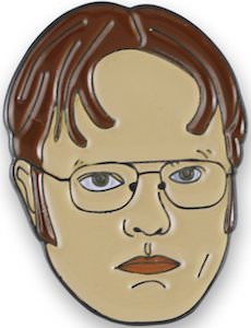 Dwight Schrute Enamel Pin