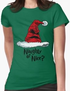 Harry Potter Sorting Hat Christmas T-Shirt
