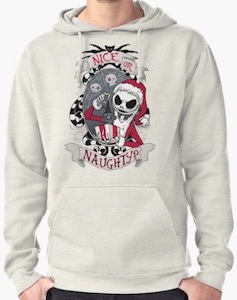 Jack Skellington Scary Santa Christmas Sweater