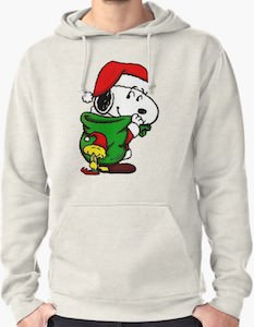 Peanuts Snoopy And Woodstock Christmas Hoodie