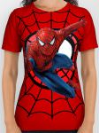 Marvel Red Spider-Man All Over T-Shirt