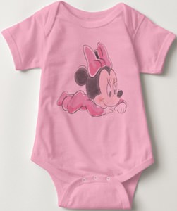 Baby Minnie Mouse Baby Bodysuit